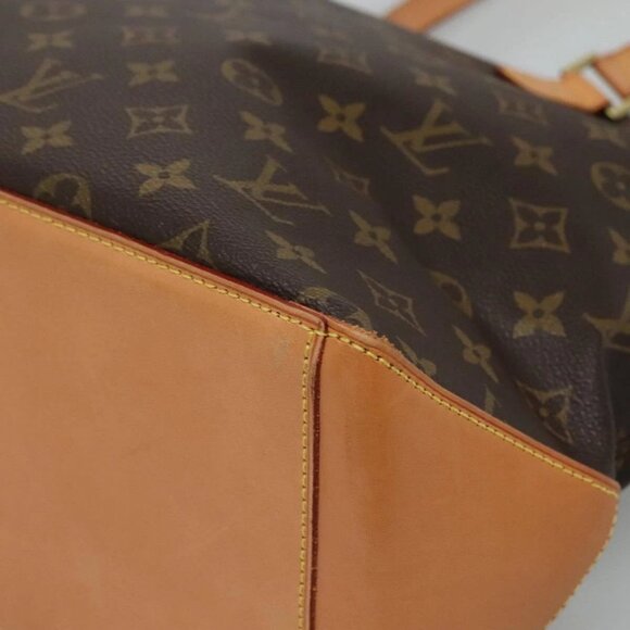 LOUIS VUITTON Monogram Cabas Mezzo Tote Bag M51151 LV Auth 99973AV - Picture 4 of 16